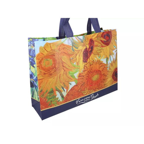 Breakfast bags new with Van Gogh Sunflowers and Irises artwork, set of 3