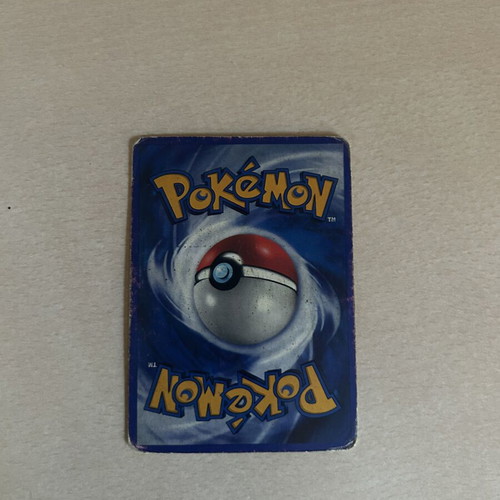 Pokemon card used, low value in good condition