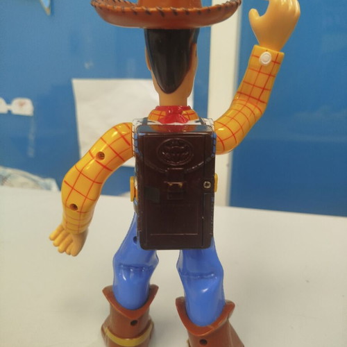 Walkie-talkie Toy Story collectible like new with Buzz Lightyear and Woody figures