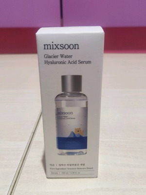 Mixsoon Glacier Water Hyaluronic Acid Face Serum 100ml new