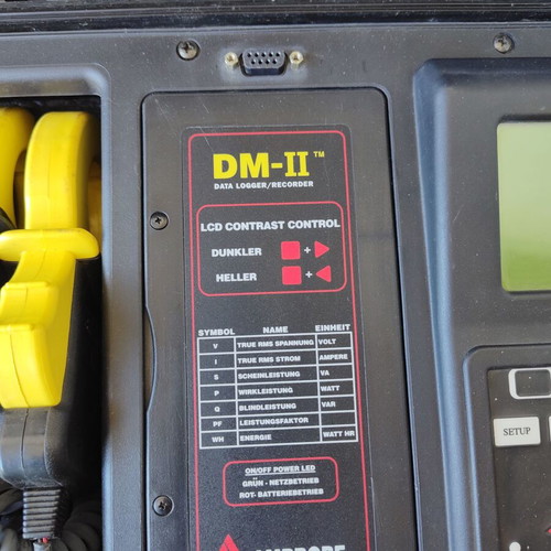 Amprobe DM-II Three Phase Power Quality Analyzer and Data Logger used