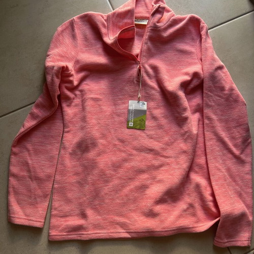 Mountain Warehouse Snowdon Melange women's fleece UK 12, coral