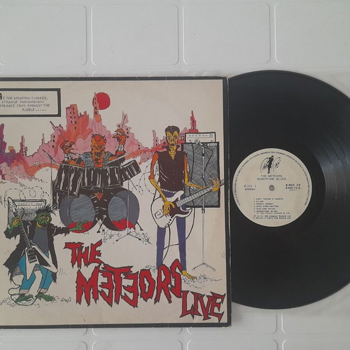 The Meteors Live vinyl record