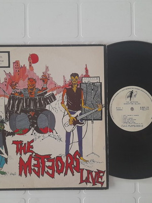 The Meteors Live vinyl record