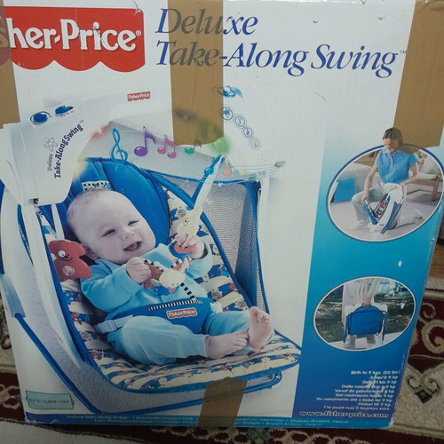 Baby Swing Relax with Music and Toys like new