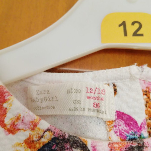 Zara baby girl dress size 12 18 months like new