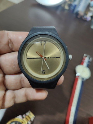 S-Sport Vintage Watch Black New Unisex