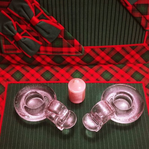 Kosta Boda Julbock candlesticks by Bertil Vallien new