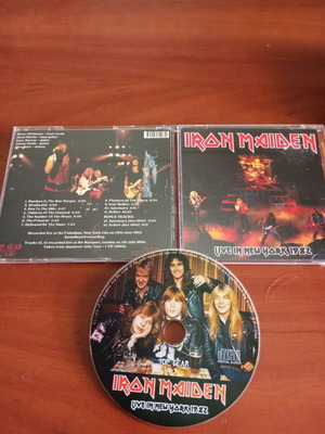 Iron Maiden Live In New York 1982 CD σαν καινούργιο