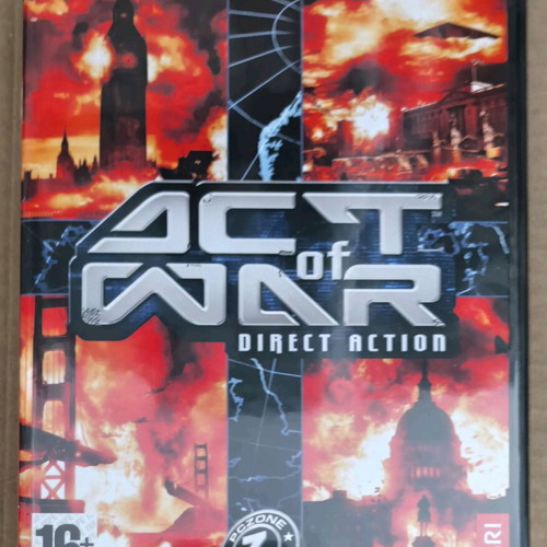 Act Of War Direct Action PC DVD-ROM like new