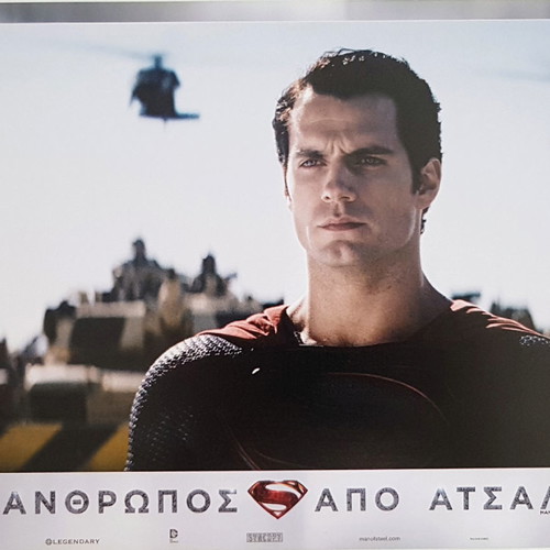 Man of Steel Movie Posters Set of 8 Like New