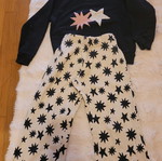 Two in a castle tracksuit set like new for girls 5-6 years old