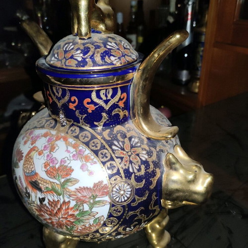 Asian porcelain decorative vase 45cm like new