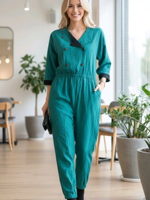 Jumpsuit XL like new, comfortable and made of good fabric