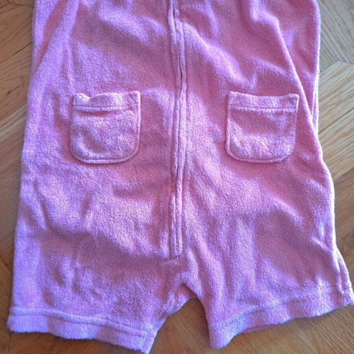 Carter's baby terry romper used for girl