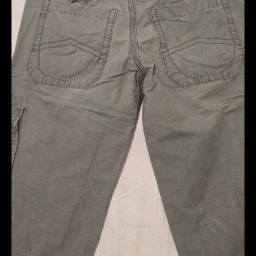 Armani Jeans long cargo bermuda shorts, khaki