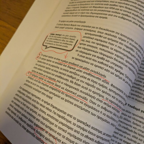 Themeliodi Oikonomika Academic Book like new, Greek