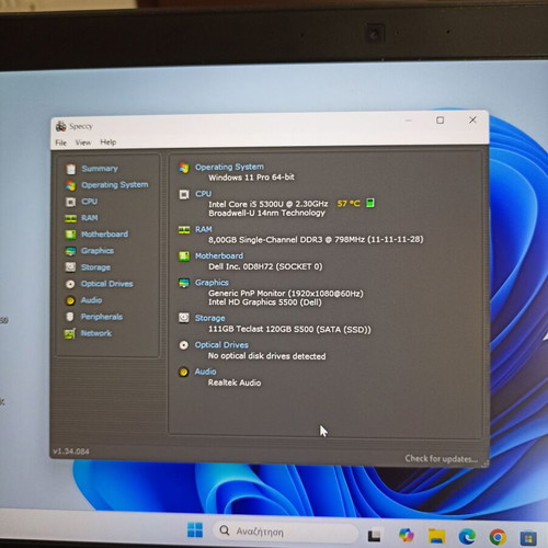 Dell Latitude E7450 i5 laptop like new, 8GB RAM, 128GB SSD, Windows 11