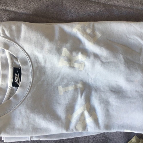 Nike Men's Piqué Sweatshirt Like New, Beige, Size S