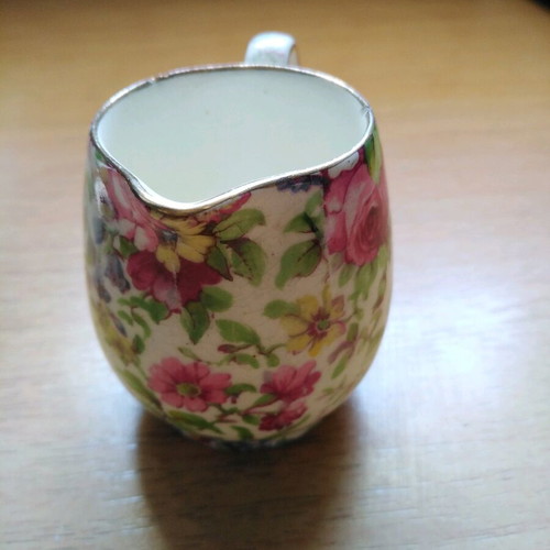 Miniature milk jug from fine English porcelain
