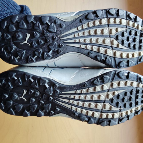 Puma football shoes size 41 used, silver