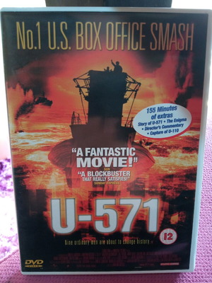 U-571 DVD like new adventure movie 1999