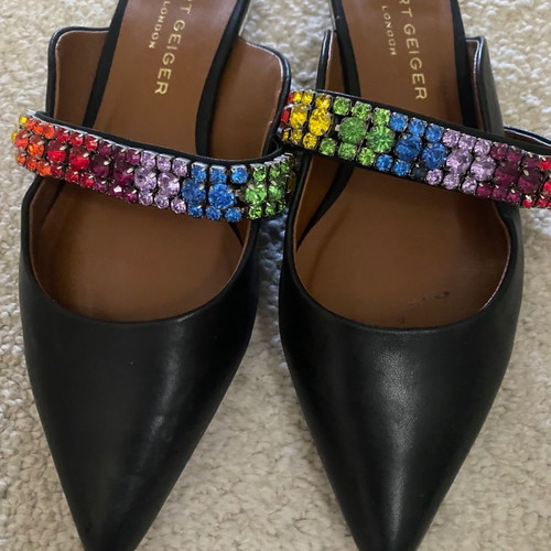 Kurt Geiger flat shoes used, size 38