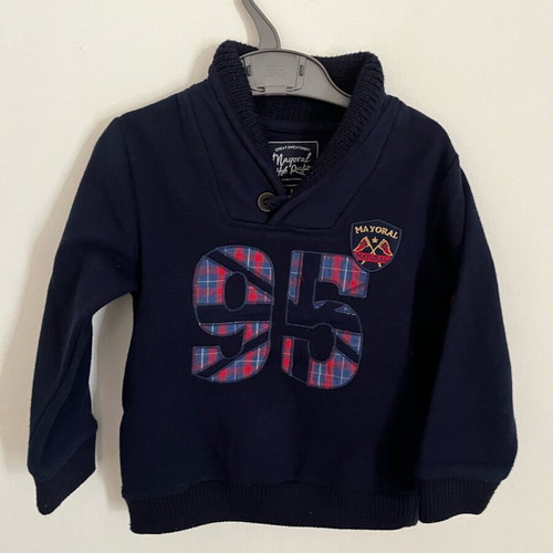 Mayoral no3 boys' sweatshirt blue used