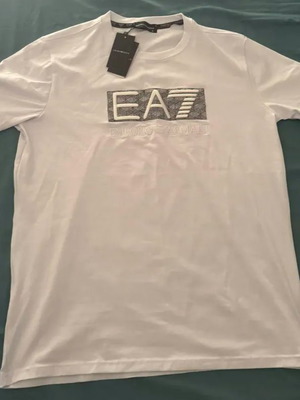 EA7 T-shirt Emporio Armani καινούργιο, XL, άσπρο και μαύρο