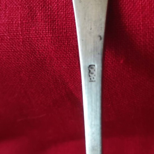 Silver 800 Dessert Spoon and Fork Vintage Set like new