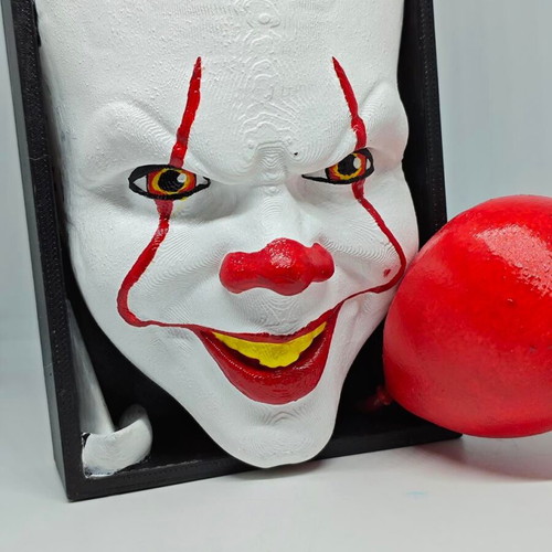 Pennywise 3D wall decor like new
