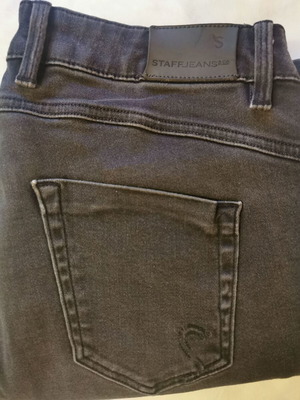 Staff Jeans Dorothy Black Denim Flare Pants Like New Size 30
