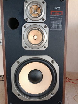 JVC S-PX3 vintage 3-way speakers used