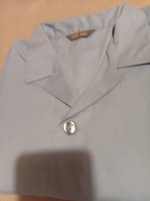Men's pajamas new, extra large, cotton, blue