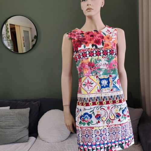 Desigual dress new, floral, size 40
