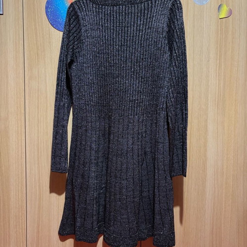 Esmara knitted dress with silver thread like new, size M