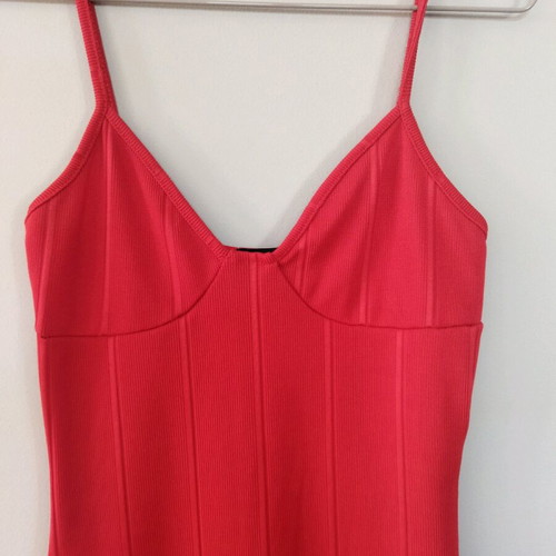 Pretty Little Thing dress red like new, tight sexy