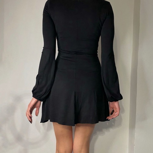 Denny Rose black dress new, size S