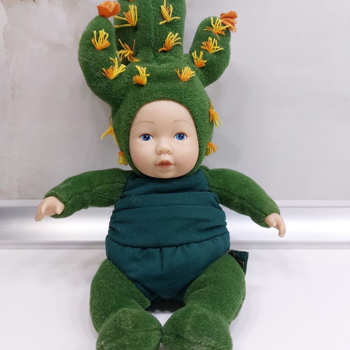 Anne Geddes Decorative Collectible Cactus Doll like new