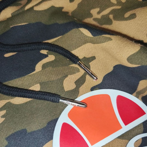 Ellesse Maroo Camo Longline Hoodie like new, unisex medium fit