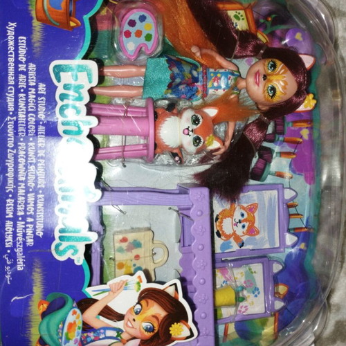 Enchantimals Playset Fox Painter Mattel 2018 new