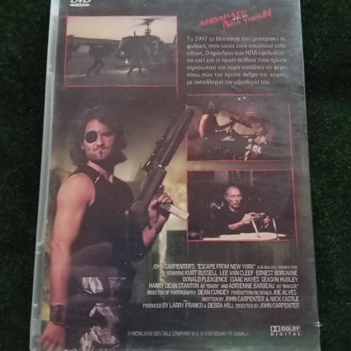 Escape of New York DVD used, action adventure fantasy
