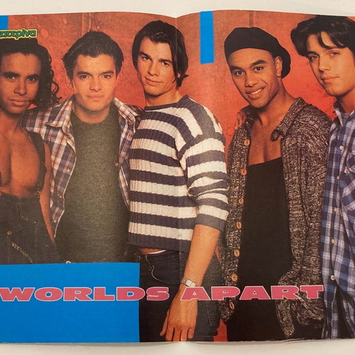 Worlds Apart - 2 Unlimited Poster from magazine Katérina In good condition Price 4 Euros
