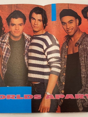 Worlds Apart - 2 Unlimited Poster from magazine Katérina In good condition Price 4 Euros