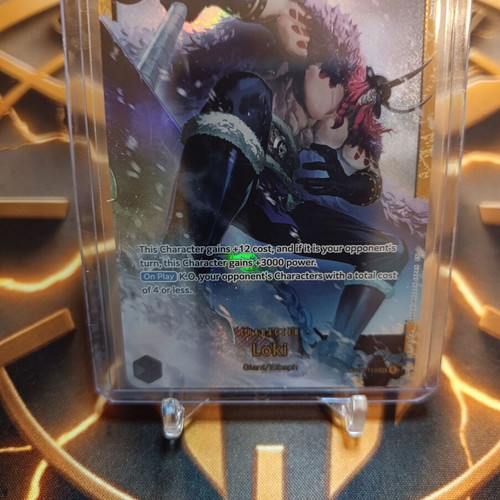 Loki OP17-199 SEC One Piece TCG card, English