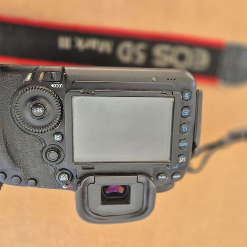 Canon 5D MKIII camera and Tamron 24-70mm f/2.8 lens used with 24100 clicks and accessories