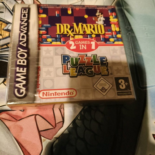 Dr Mario & Puzzle League GBA new, sealed