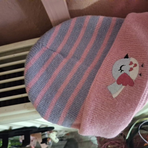Set of 2 baby hats new, multicolored