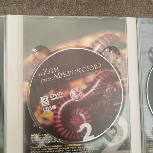 BBC Life in the Undergrowth DVD like new with subtitles