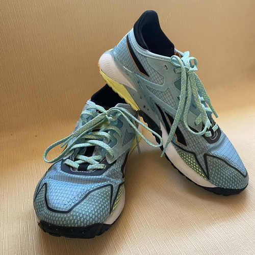 Reebok Nano X2 TR Adventure athletic shoes like new, size 36, black and blue